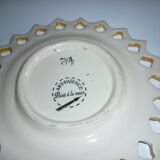 Openwork butter plate