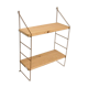 Wall shelf oak