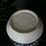 Vase with relief decoration West Germany 60s