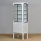 Vintage Iron And Glass Medical Cabinet, 1970s