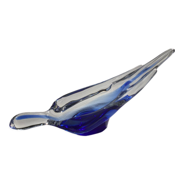 Empty pocket crystal Bayel blue dove