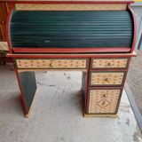 Bureau secrétaire avec volet roulant style américain