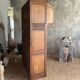 Large antique wardrobe