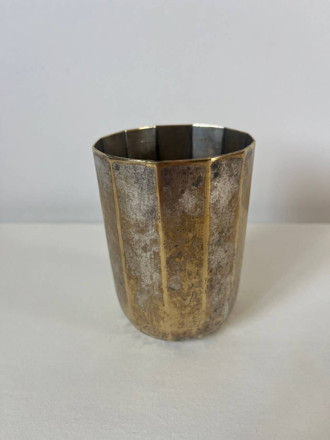 LeNôtre silver metal tumbler