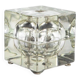 Cubosfera Glass Table Lamp attributed to Alessandro Mendini, Italy, 1968