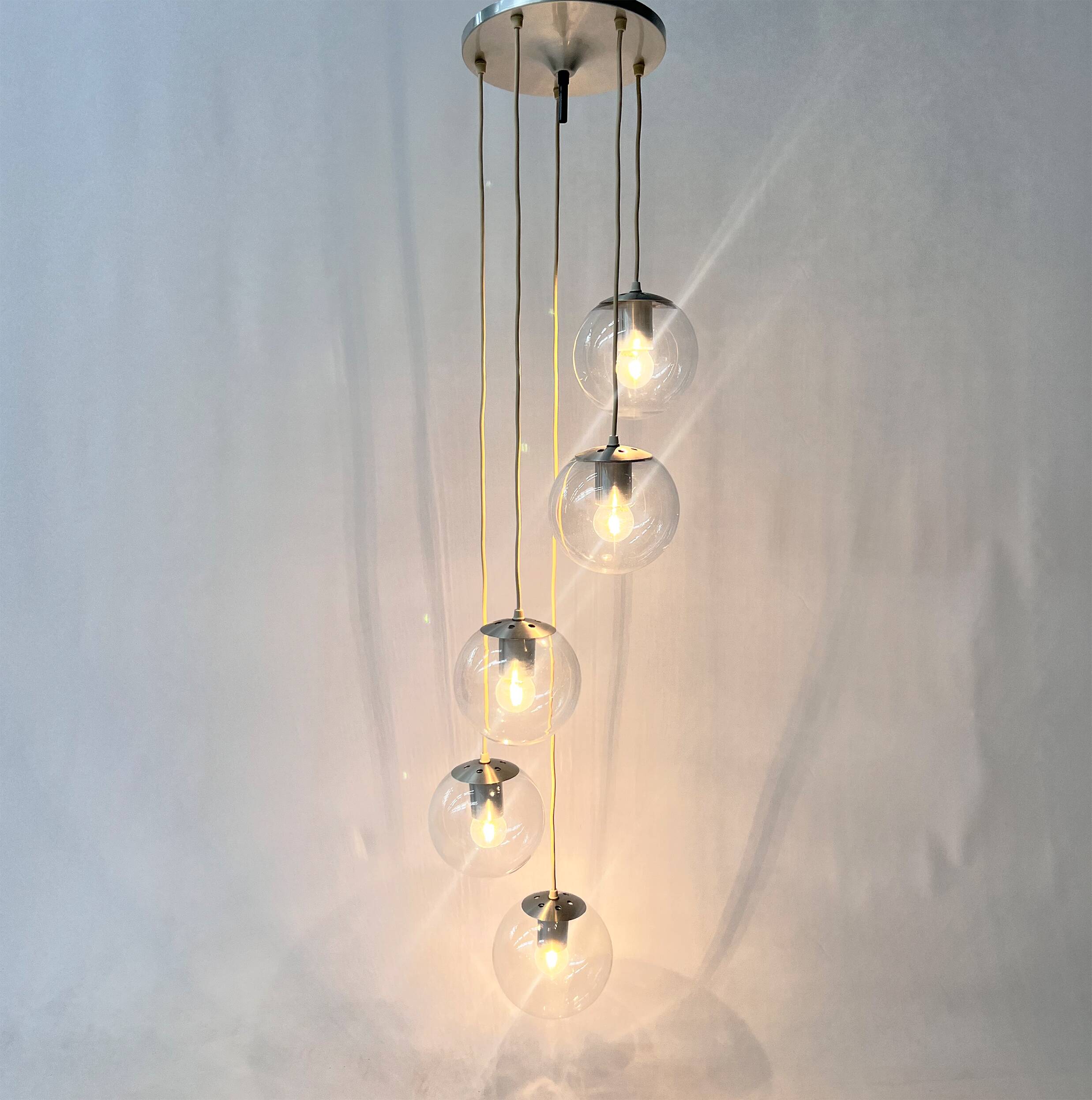 Raak Amsterdam Pendant Lamp Model B 1285, Netherlands, 1968
