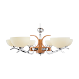 Art deco chandelier, Poland, 1960s