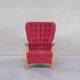 Fauteuil en chêne Guillerme et Chambron