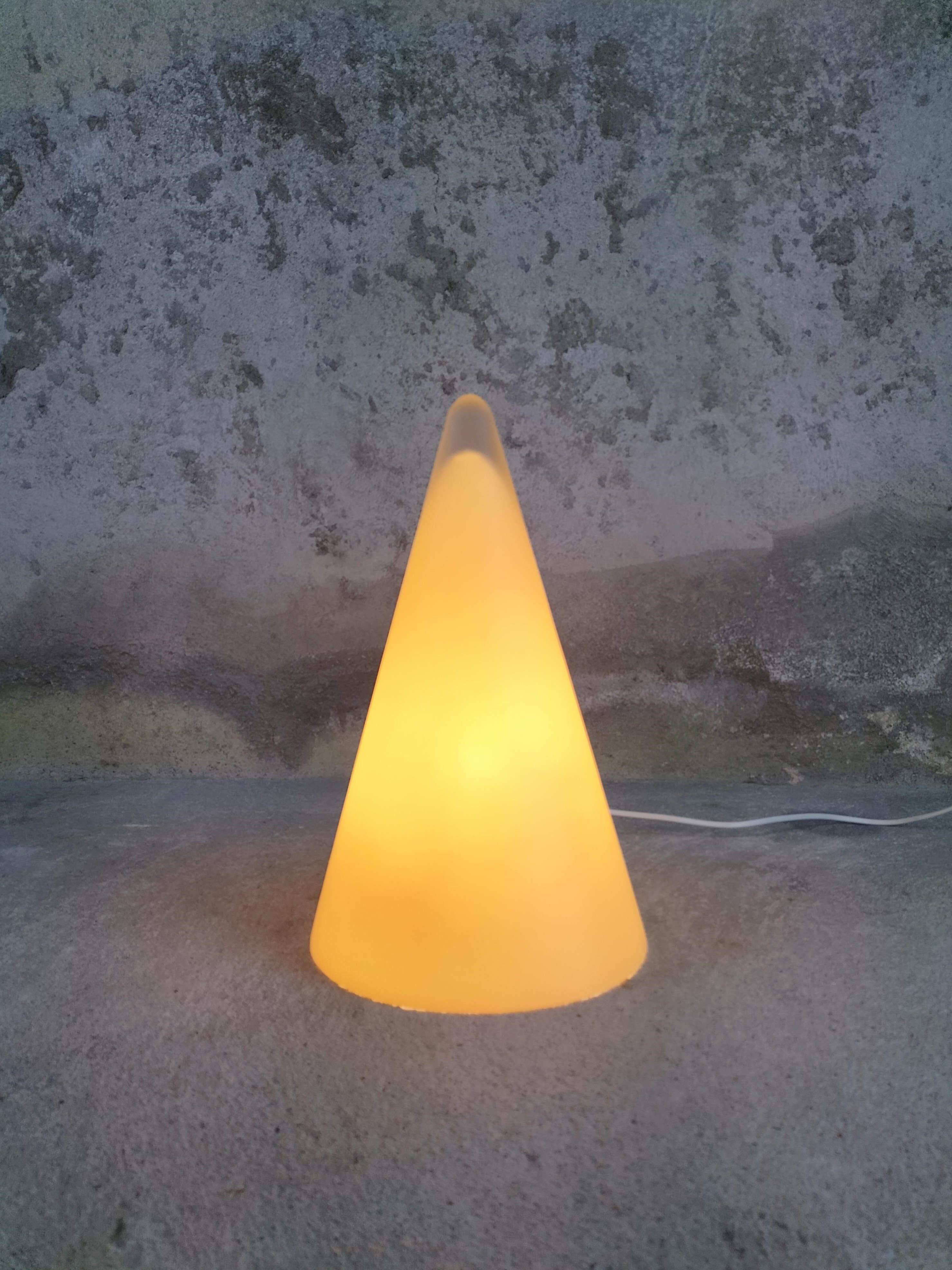 Large vintage teepee lamp