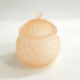 Matte pink toilet set - heart