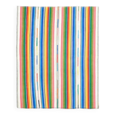 Tapis vintage turc Oushak fait à la main en laine et coton, années 1970