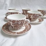 Vintage Rivanel cups and saucers