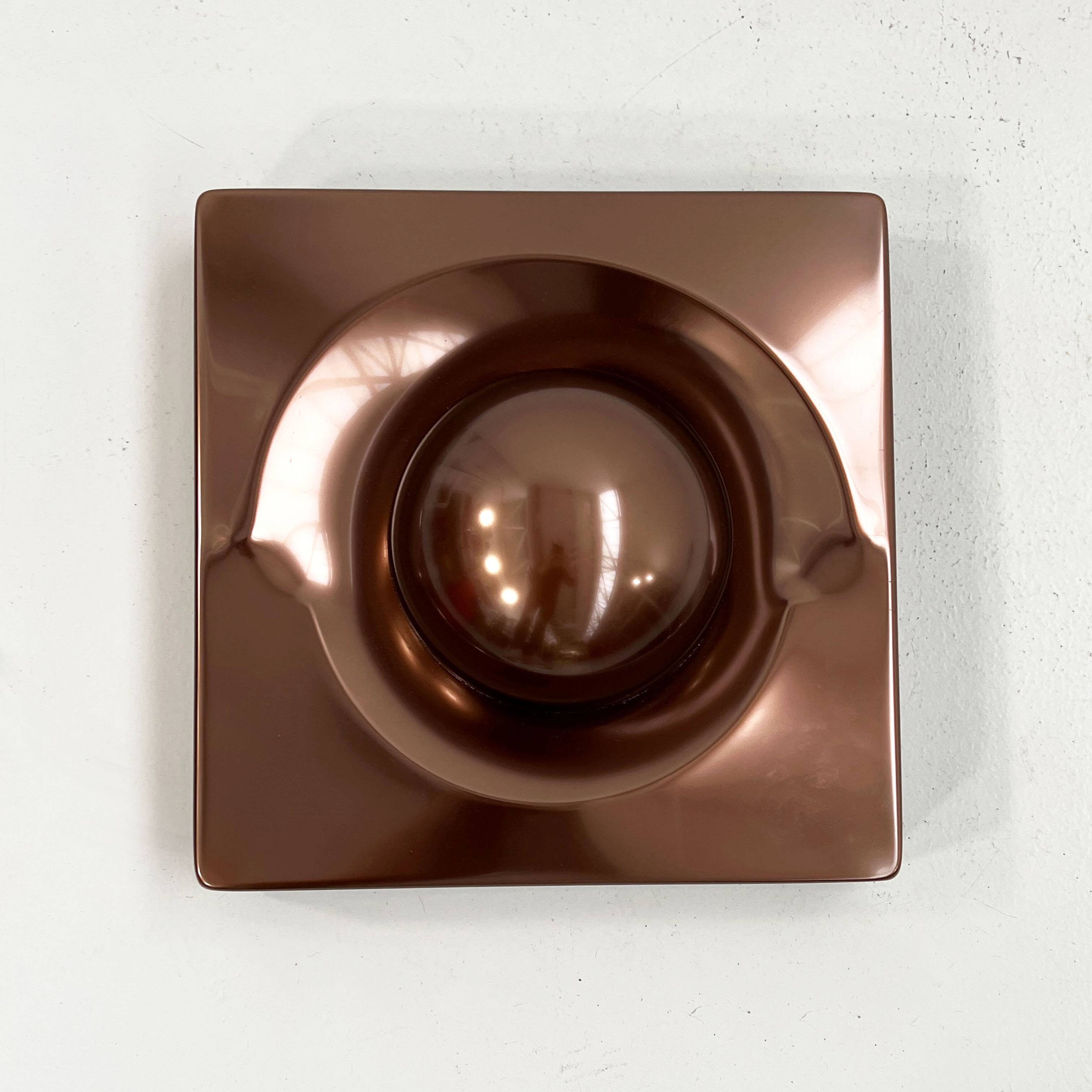 Space Age Bronze Wall Light, 1970