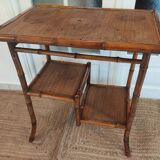 Side table art nouveau bamboo