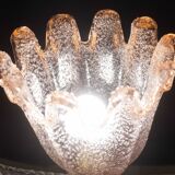 Charming Pink and Trasparent Murano Glass Chandelier by Barovier e Toso