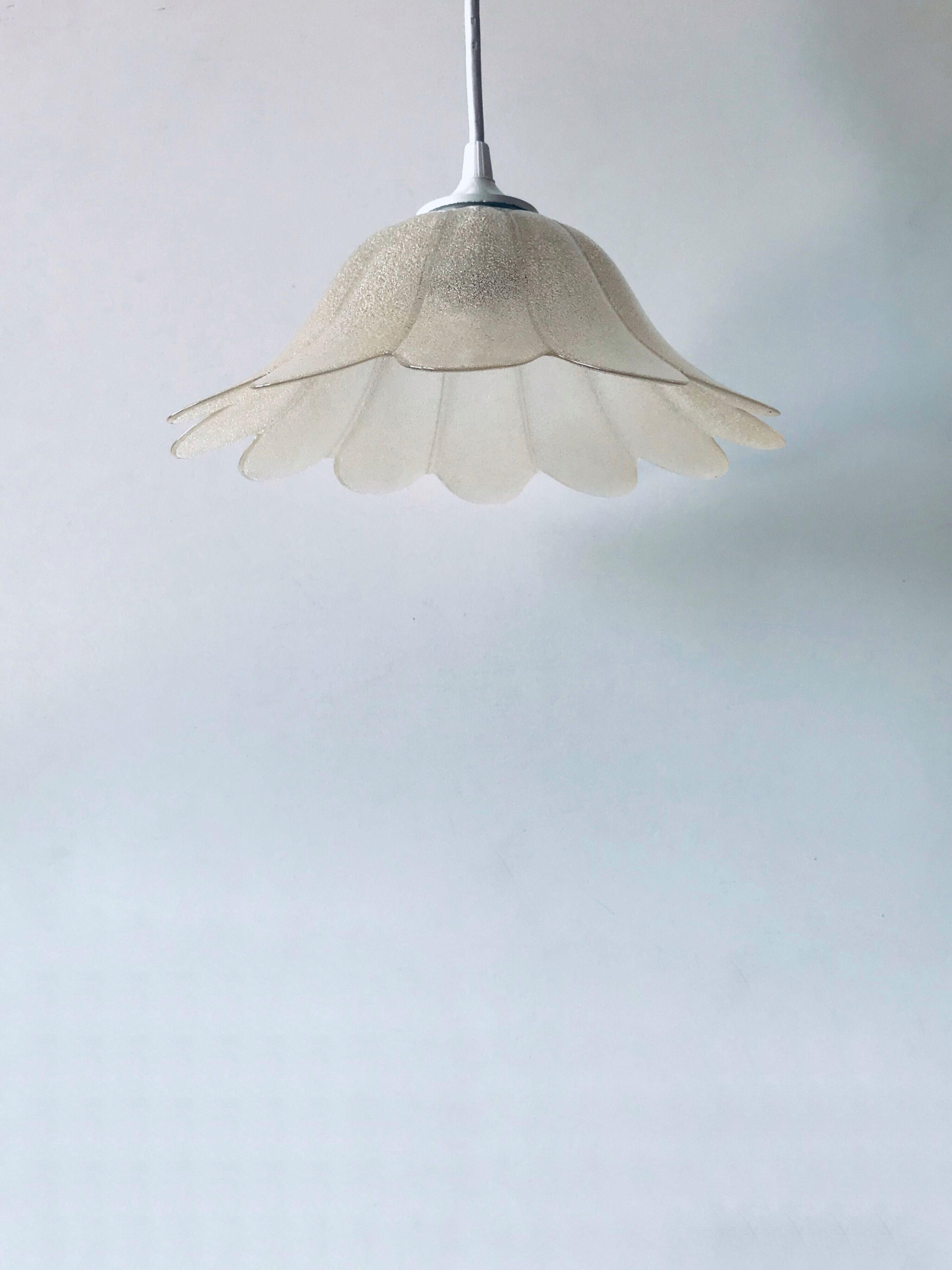 Glass flower suspension