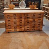 Craft cabinet with drawers