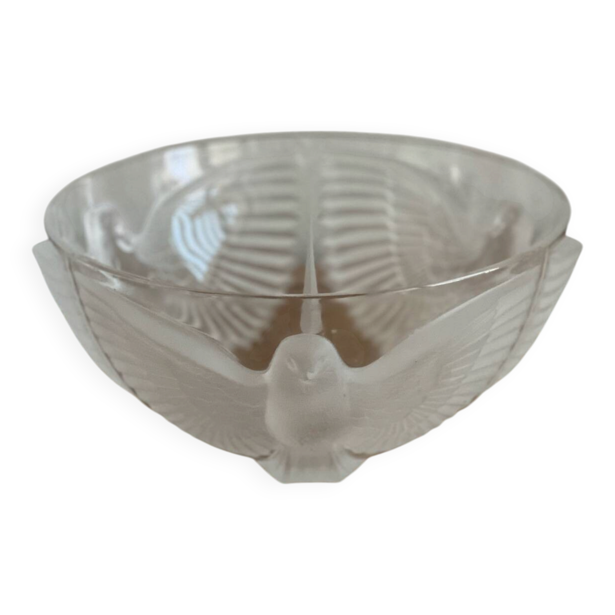 Crystal salad bowl JG Durand model Paloma