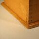 Letter holder, wooden mail holder from the 1950s