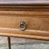 Small Louis XVI Style Oak Desk Table 1920