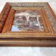 Antique landscape painting, gilt frame