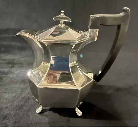Art Deco silver-plated tea/coffee service