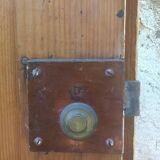 Ensemble grandes portes double  de placard ancienne moulurée