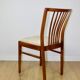 Vintage chairs beige velvet - set of 4