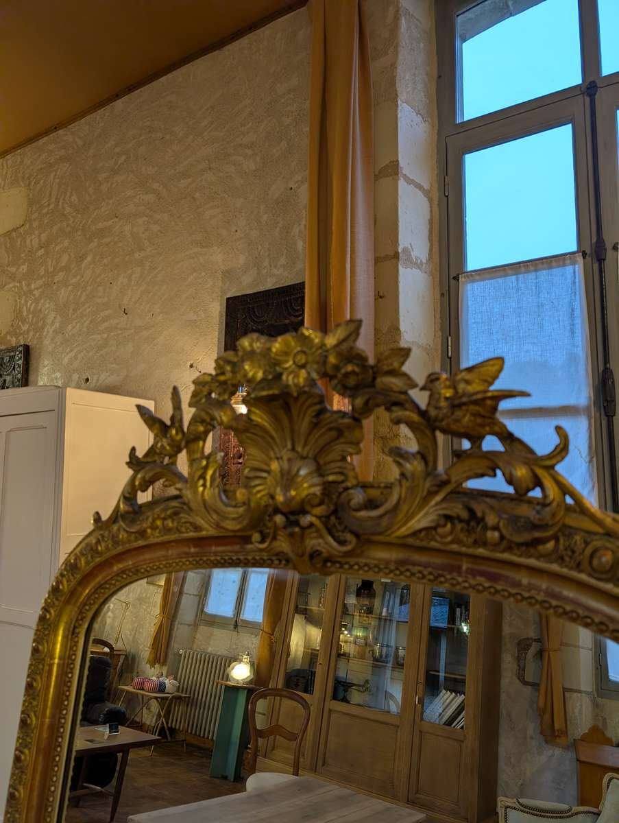 Antique mirror