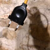 Golden foliage table lamp