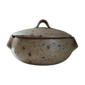 Enamelled sandstone soup of Charles Gaudry, Saint-Amand en Puisaye, 1970's