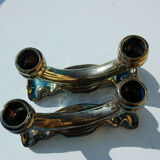 Bougeoirs "flamed sandstone of the Vosges" Rambervillers