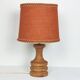 Lampe pied en bois