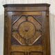 English oak wardrobe cupboard from the early 20th century