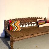 Antique Indian Rajasthani bench
