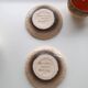 Breakfast service Bruno Dose + egg cup – Poterie du Breuil, Sar
