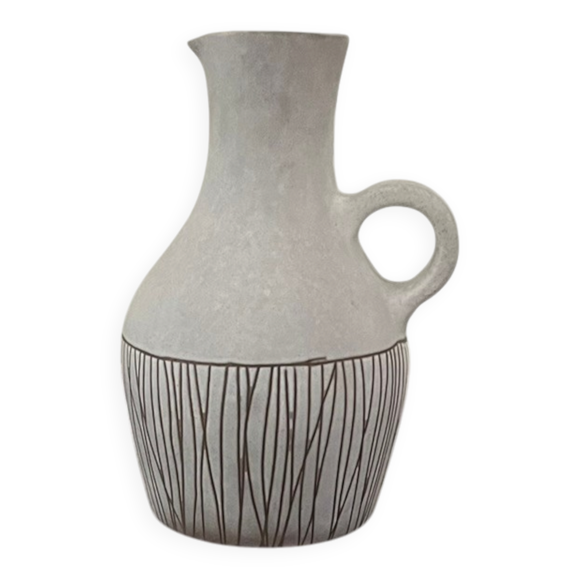 Jug of the Ruelland couple in ceramic