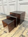 Table gigogne plexi