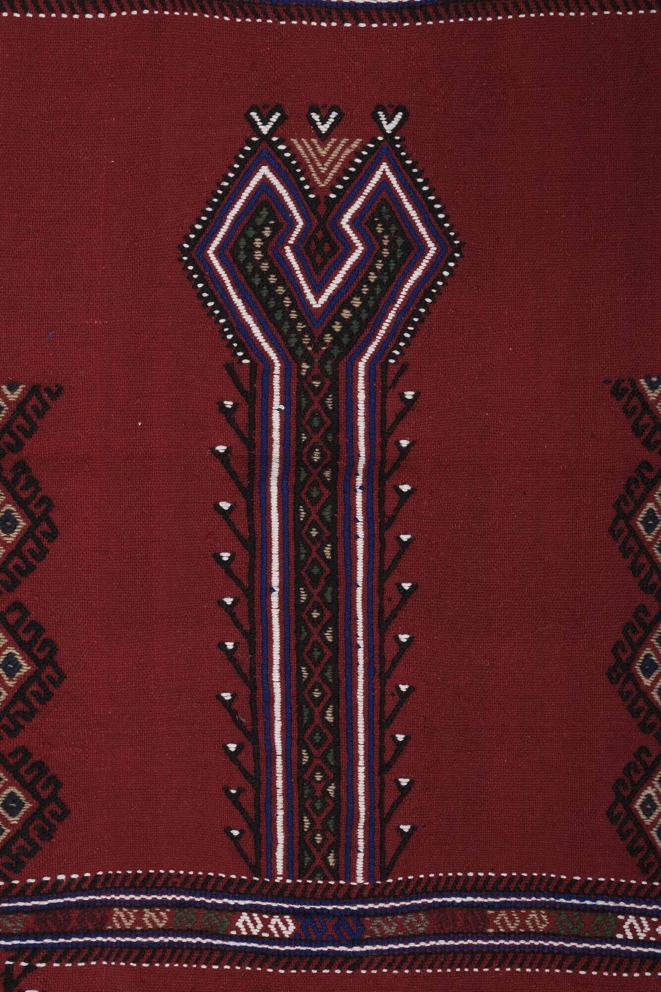 Vintage Turkish kilim, handwoven, 144x240 cm.