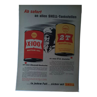 Une publicité Shell