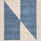 Handmade pure wool Moroccan rug size 150 x 250 cm