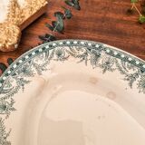 Large oval dish, ironstone