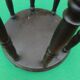 Porte parapluie en bois noir H 51 cm