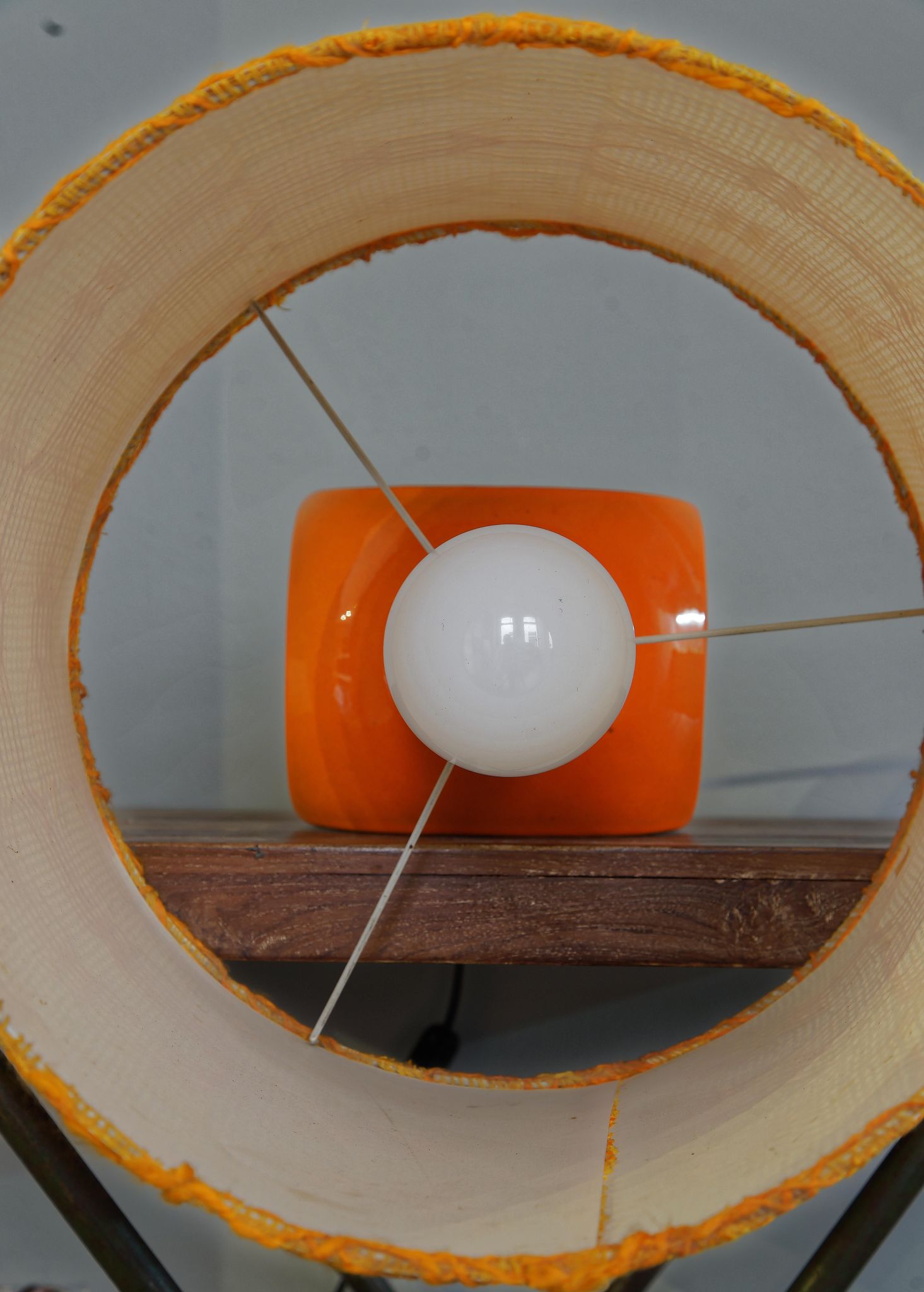 Ceramic Table Lamp by Cari Zalloni for Steuler, 1970s