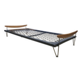 Bed, designed by Fred Ruf for Wohnbedarf, Switzerland, 1950s.No.2