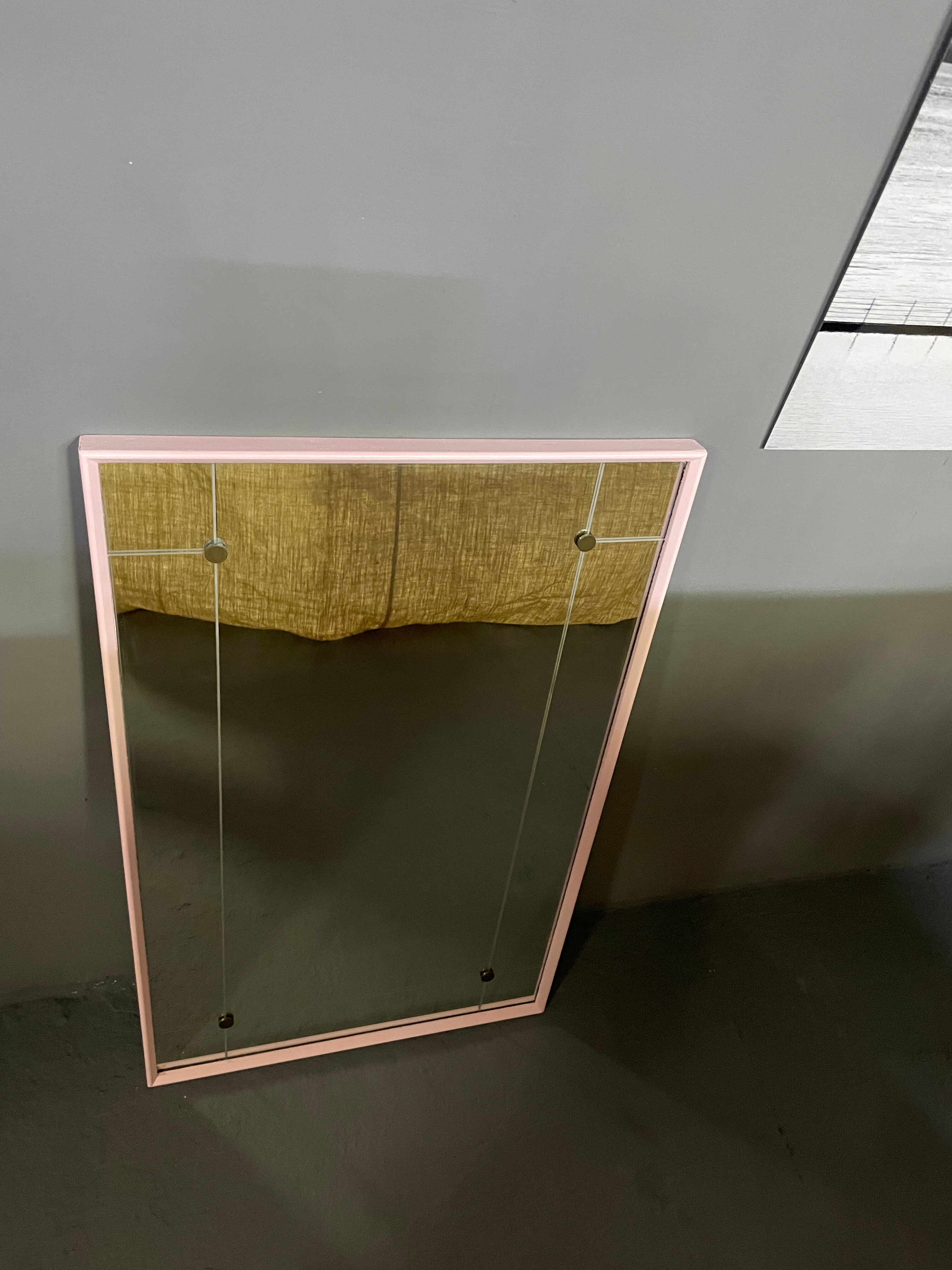 Mirror XL Pink Art Deco