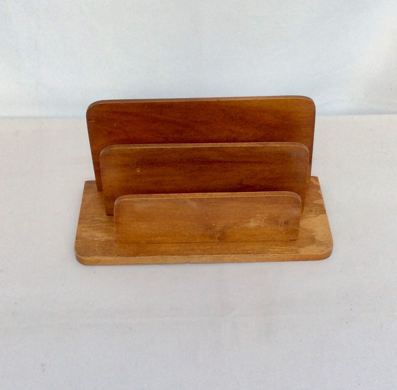 Wooden letter holder