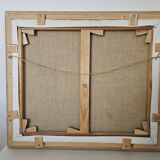 Oil painting on canvas, "The Child of Peru," signed Patricia Tatananni