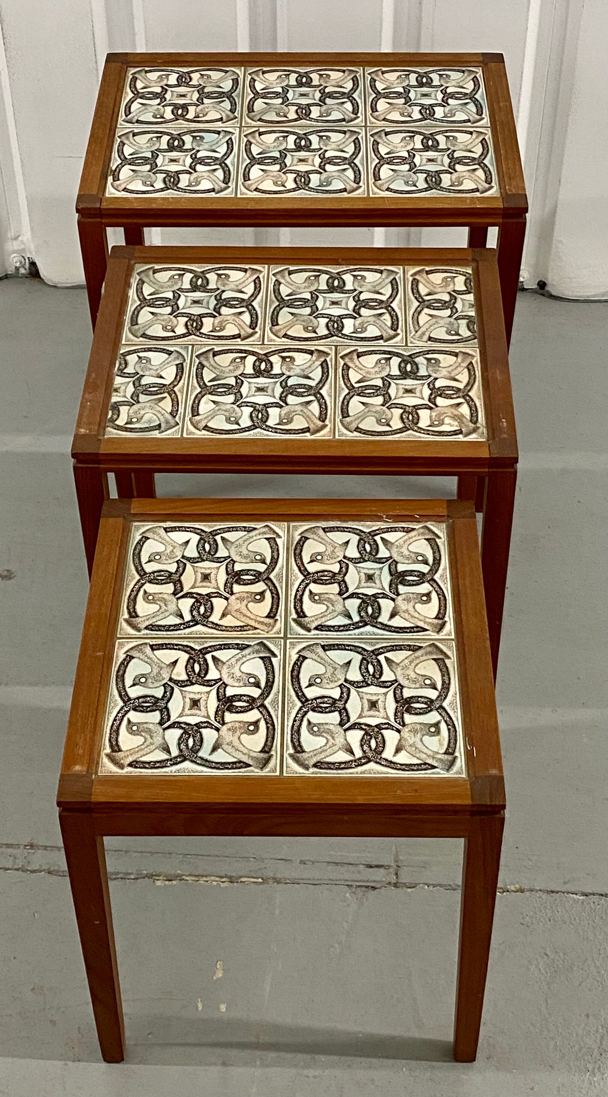 Danish nest of tables 1970s
