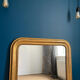 Antique mirror Louis-Philippe gilded with gold leaf 116,5cm/86cm